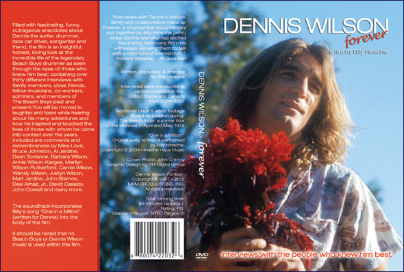 Dennis Wilson Forever DVD cover