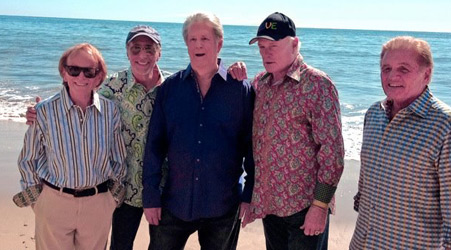 Beach Boys on the beach promo 2012