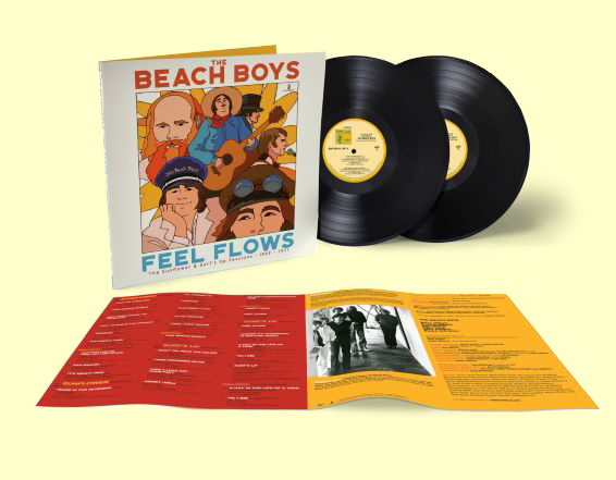 Beach Boys Feel Flows 2-LP set