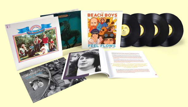 Beach Boys Feel Flows 4-LP box set
